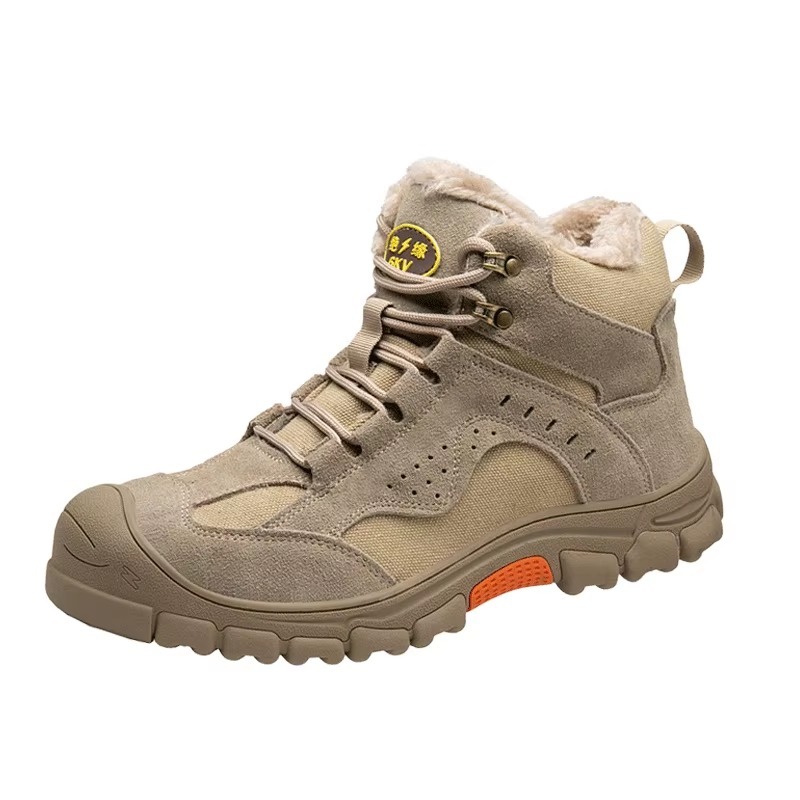 6kV Insulated Winter Industrial Safety Shoes Steel Toe Slip & Puncture Resistant Warmth Unisex for Construction