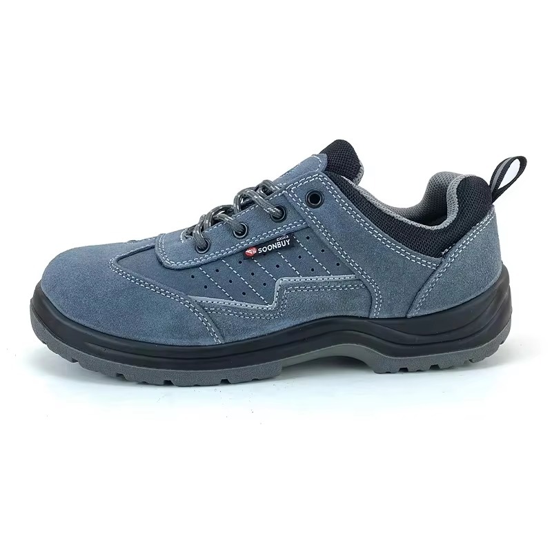Anti-Static Steel Toe Safety Shoes Alkali-Resistant Slip & Puncture Resistant Unisex for Electronics & Chemical