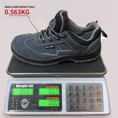 Anti-Static Steel Toe Safety Shoes Alkali-Resistant Slip & Puncture Resistant Unisex for Electronics & Chemical
