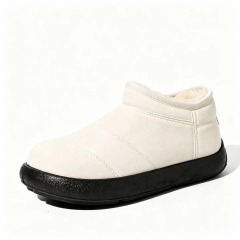 Wholesale Slip-on Thick-soled Fleece Lining Winter Snow Boots Warm and Anti-slip Unisex Wearable Winter Shoes