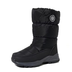 Waterproof Mid Calf Snow Boots Men Women Fleece Lined Anti Slip Sole Winter Boots Wholesale Cold Weather Footwear Factory