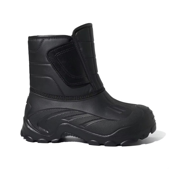 Wholesale Winter Duck Boots Men Women Hook&loop Thermal Lined Anti Skid Reflective Outdoor Snow Boots