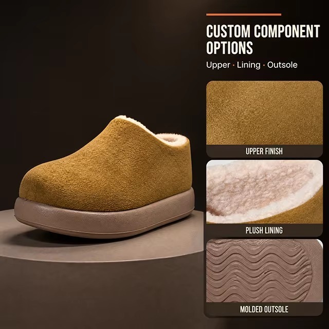 Quilted Upper Winter Thermal Shoes Women's Lightweight Slip-On Snow Boots Cozy Warm Quilted Warmth & Splash Protection for Women