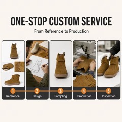 New Arrival Women's Warm Comfy Casual Winter Shoes Stock Outdoor and Home Winter Snow Boots for Women