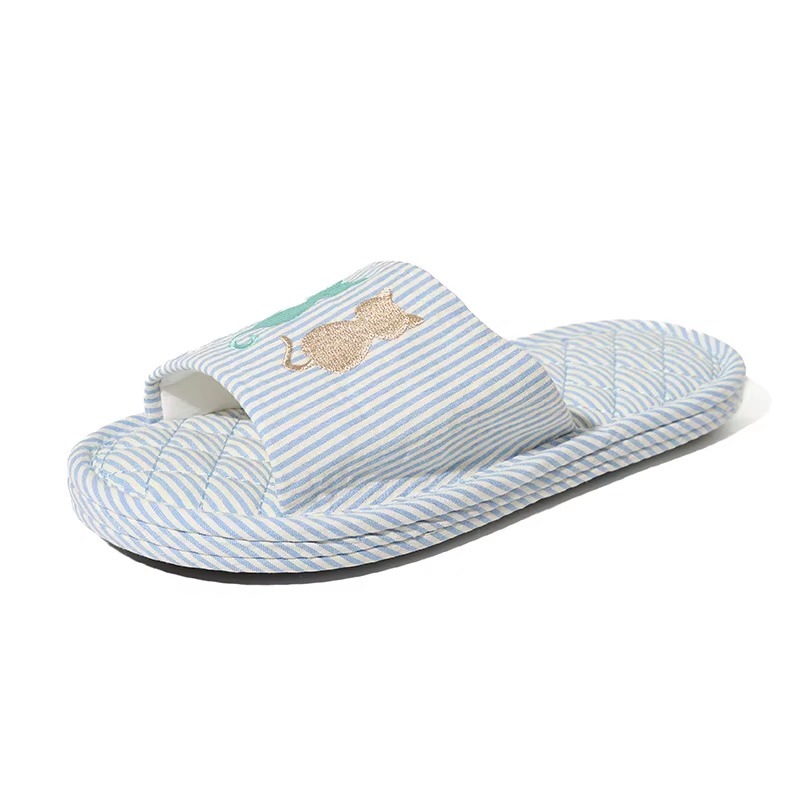 Factory Wholesale Soft Disposable Washable Barefoot Breathable Lighted Hard-Wearing Women Men Anti-slip Open Toe Slipper