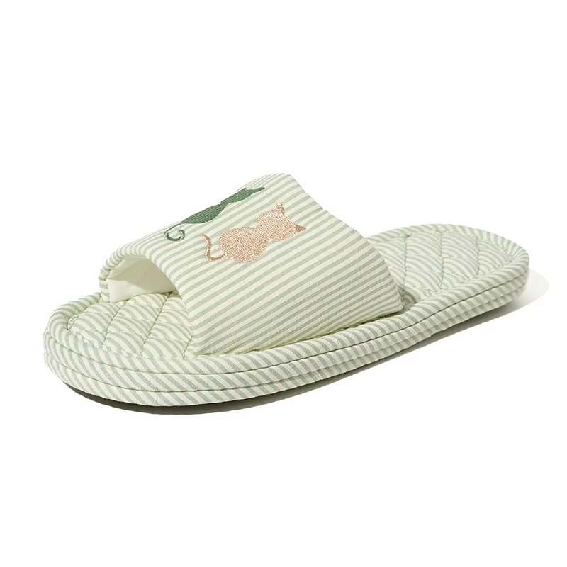 Factory Wholesale Soft Disposable Washable Barefoot Breathable Lighted Hard-Wearing Women Men Anti-slip Open Toe Slipper