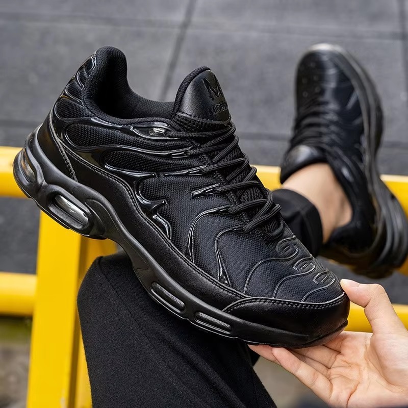 Lightweight Mesh Upper Steel Toe Safety Shoes for Autumn Men's Stretchable Slip & Puncture Resistant Construction Work Shoes