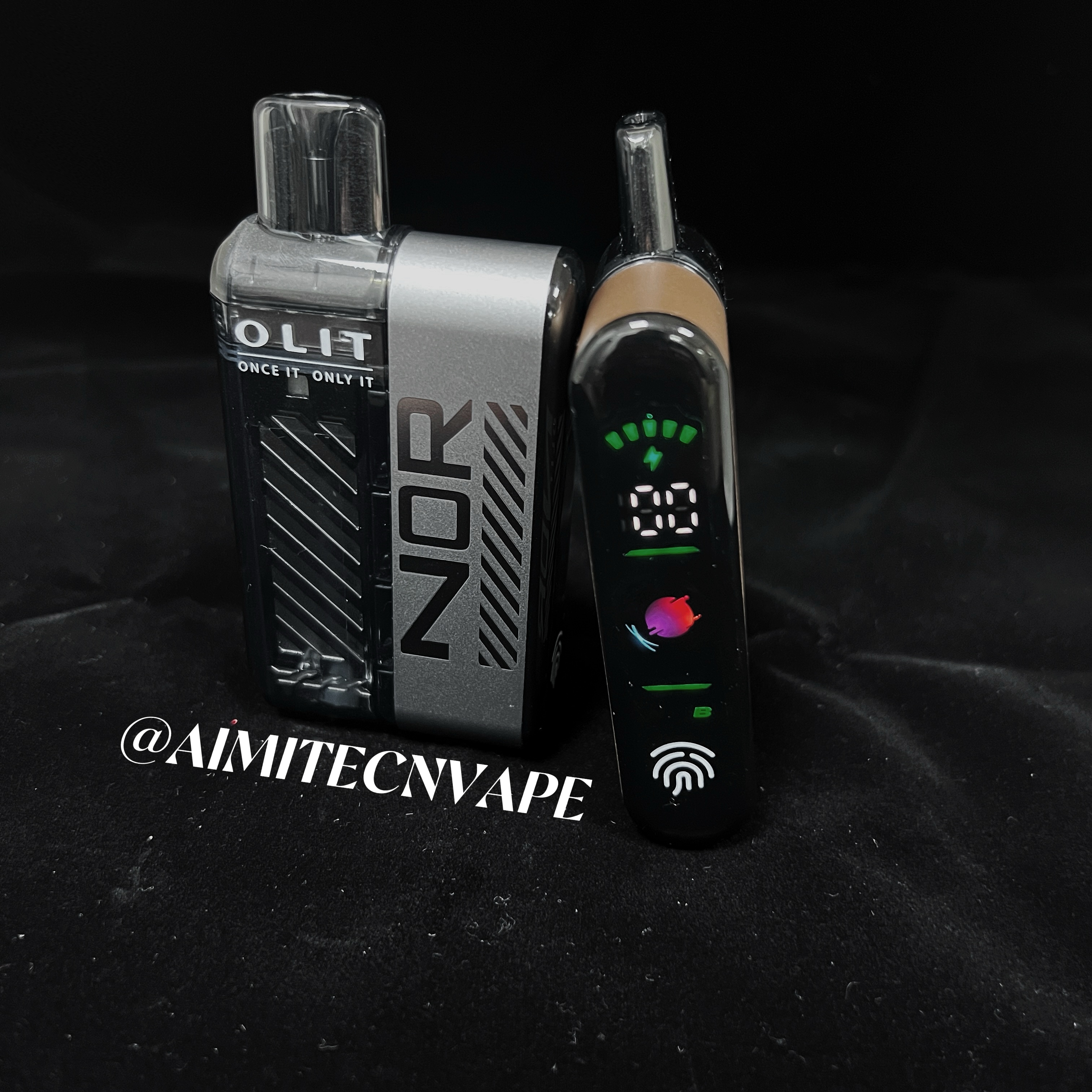 OLIT NOR pod vape 12ML Magnetic changeover and screen design vape (LED indicator)