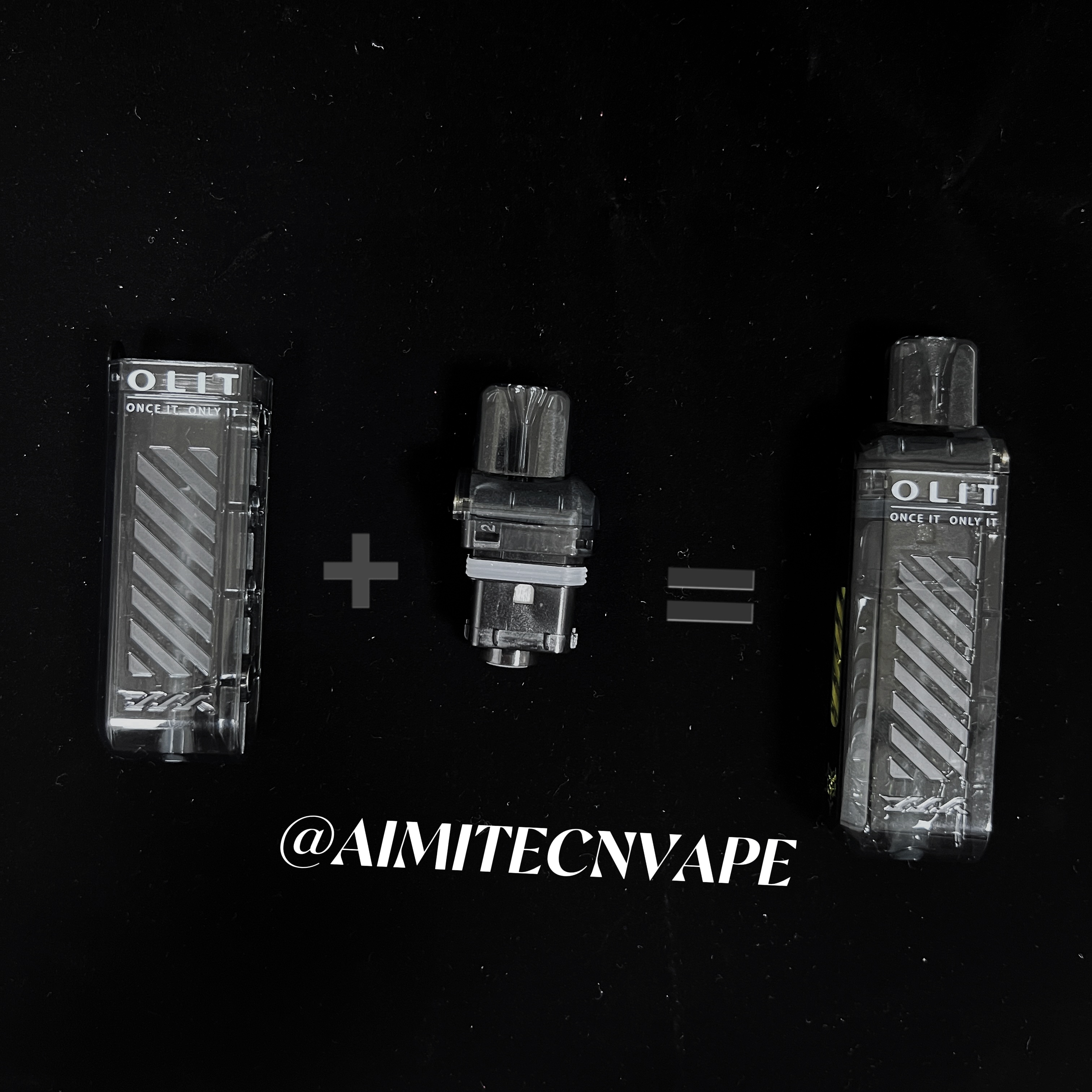 OLIT NOR pod vape 12ML Magnetic changeover and screen design vape (LED indicator)