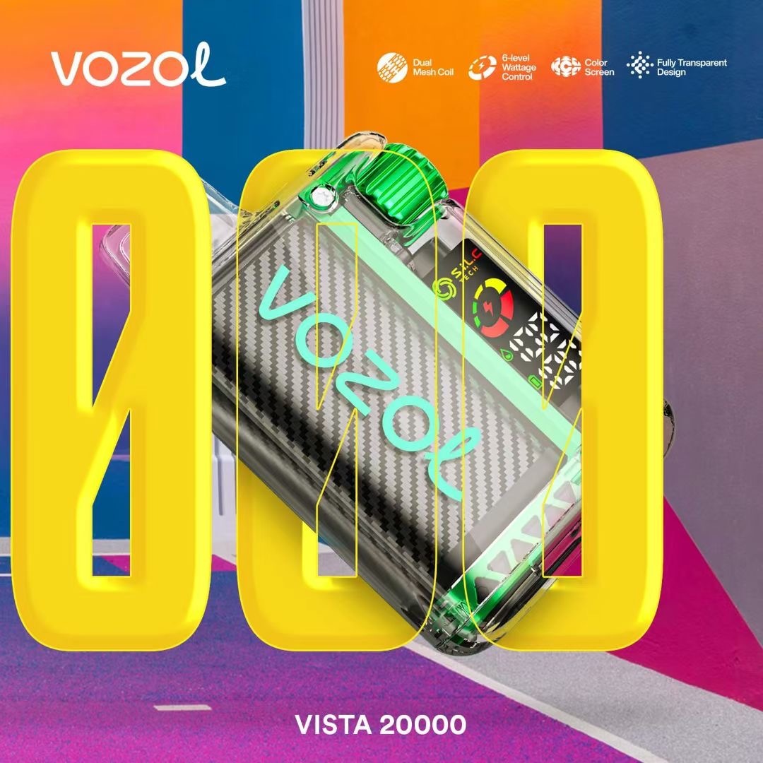 Vozol Vista 16000-20000 Disposable Vape （5pcs/box,200pcs/CTN）