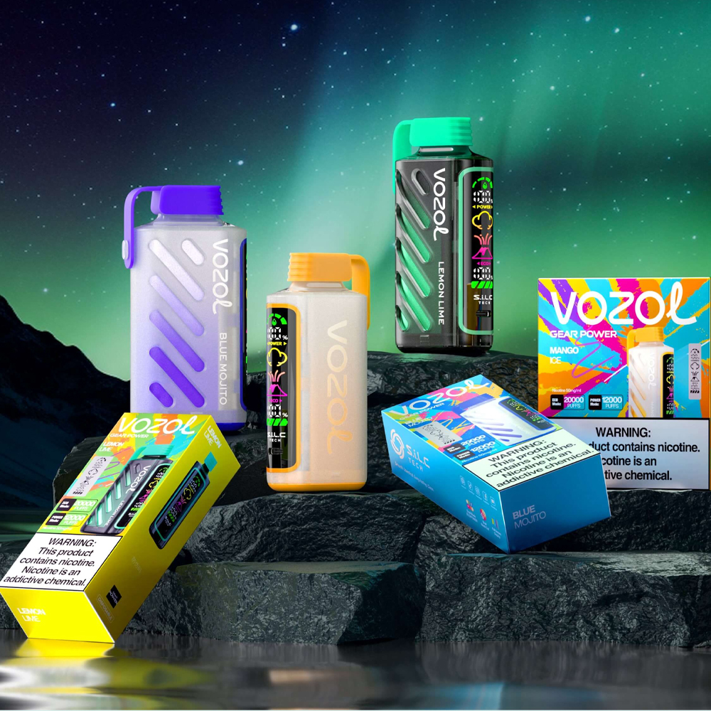 Vozol GEAR POWER UP to 12000/20000 Disposable Vape （5pcs/box,200pcs/CTN）