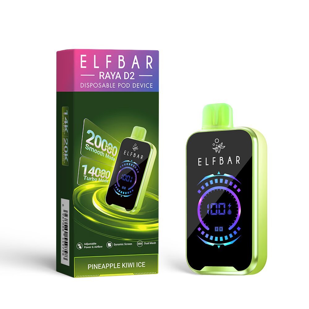 ELFBAR RAYA D2 20000PUFFS (10pcs/box, 200pcs/carton)