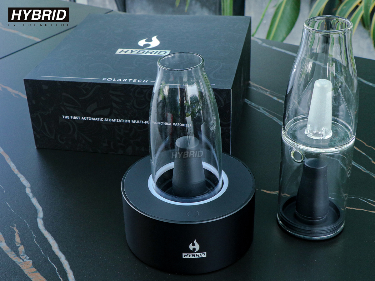 100% Original Wax Herb CBD 3in1 vaporizer Folar Hybird BAR Vaporizer
