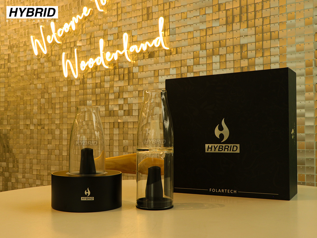 100% Original Wax Herb CBD 3in1 vaporizer Folar Hybird BAR Vaporizer