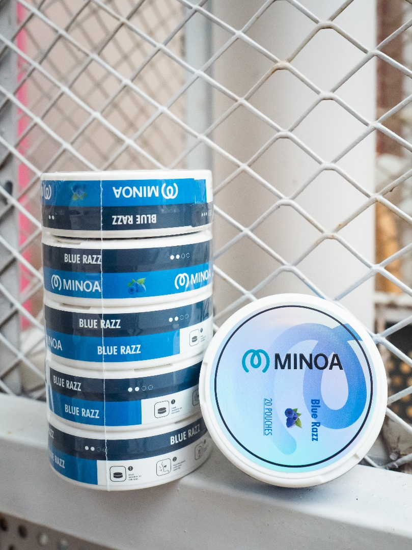 Minoa Nicotine chewing Gum pouches (20 pouches/can)