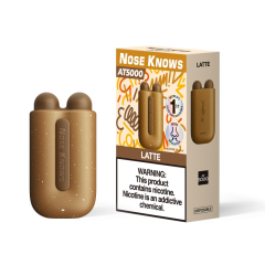 VOZOL NOSE KNOWS  AT5000 Disposable with 12 flavors in stock（5pcs/box,200pcs/CTN）