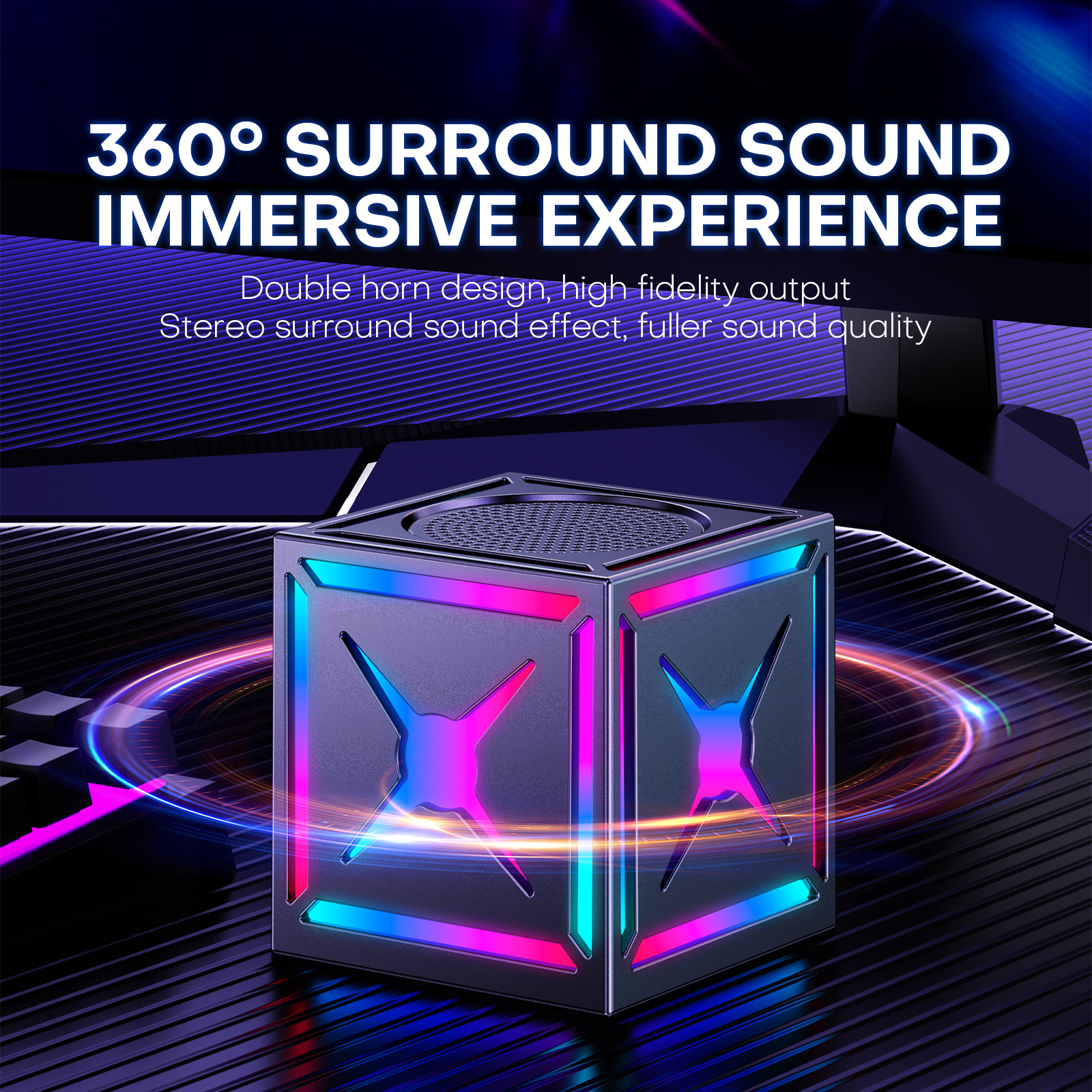 DZ-023 Black Knight Bluetooth Speaker