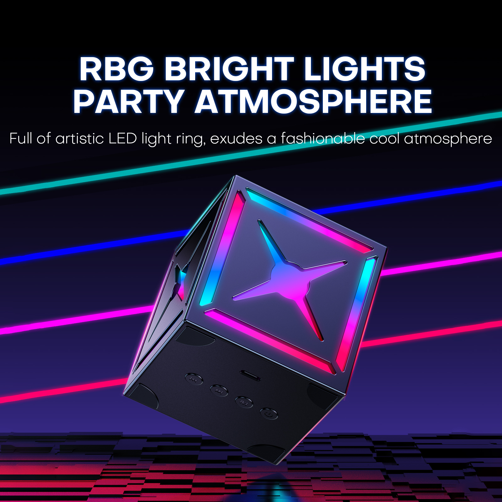 DZ-023 Black Knight Bluetooth Speaker