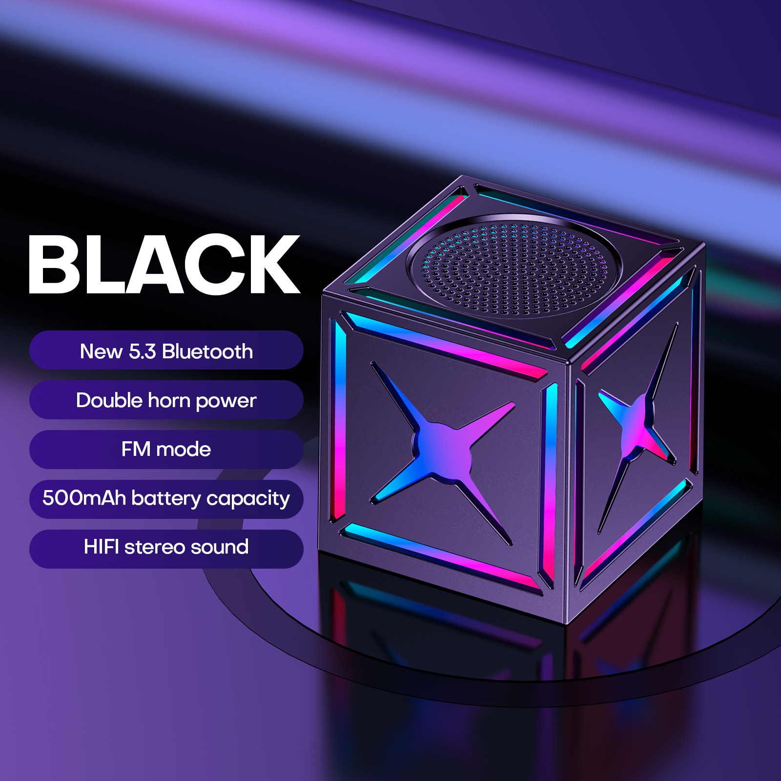 DZ-023 Black Knight Bluetooth Speaker