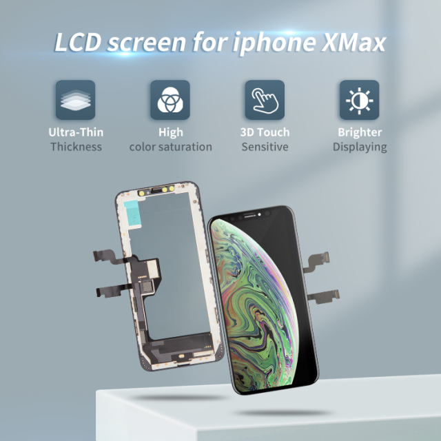 Mobile phone lcds for iphone xs max screen replacement original phone display lcd screen for iphone xs max