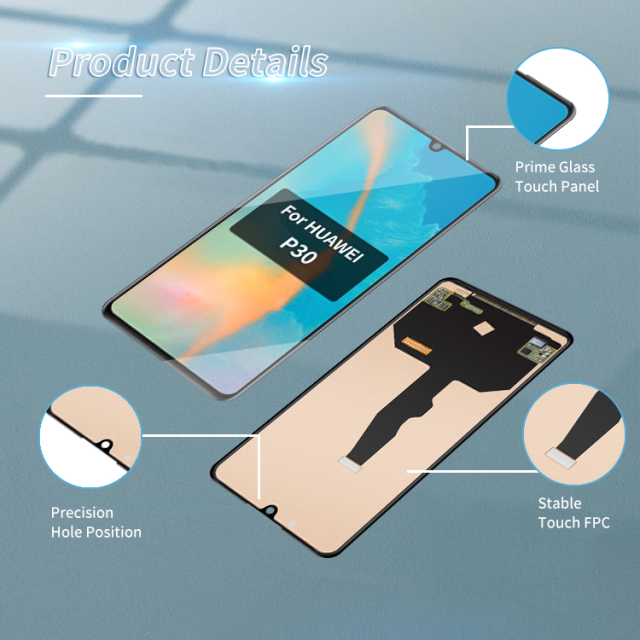 Mobile phone display for huawei p30 pro lcd screen original mobile phone lcd for huawei p30 p30 Pro