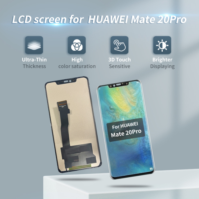 Mobile phone lcds for huawei mate 20 pro screen replacement original phone lcd display screen for huawei mate 20 pro