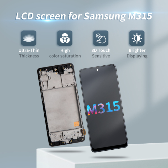 Mobile phone screen replacement for Samsung M31 phone display Lcd touch screen for samsung galaxy m31 original display