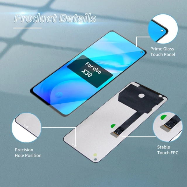 Mobile phone screen for Vivo X27 lcd display original mobile phone lcd for Vivo X27