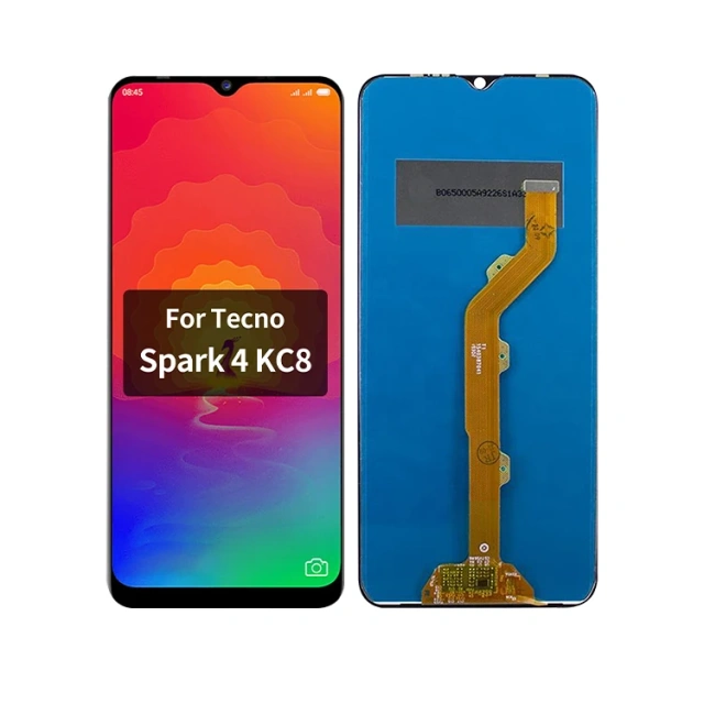 Mobile phone Lcds for tecno screen replacement original phone display lcd screen for tecno spark 4