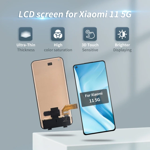 Mobile phone Lcds for xiaomi mi 11 lite 5g lcd screen phone display for xiaomi mi 11 lite 5g lcd