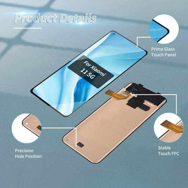 Mobile phone Lcd for Xiaomi phone display lcd touch screen for xiaomi mi 11 ultra lcd