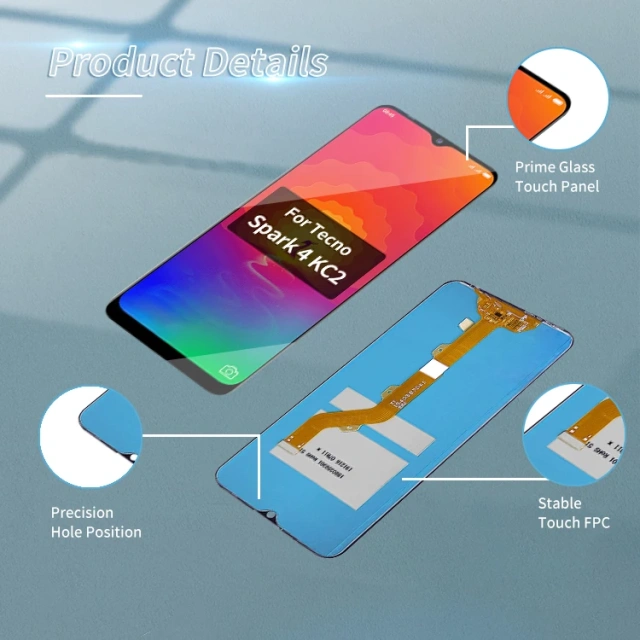 Mobile phone Lcds for tecno lcd screen original cell phone display for tecno pova lcd screen