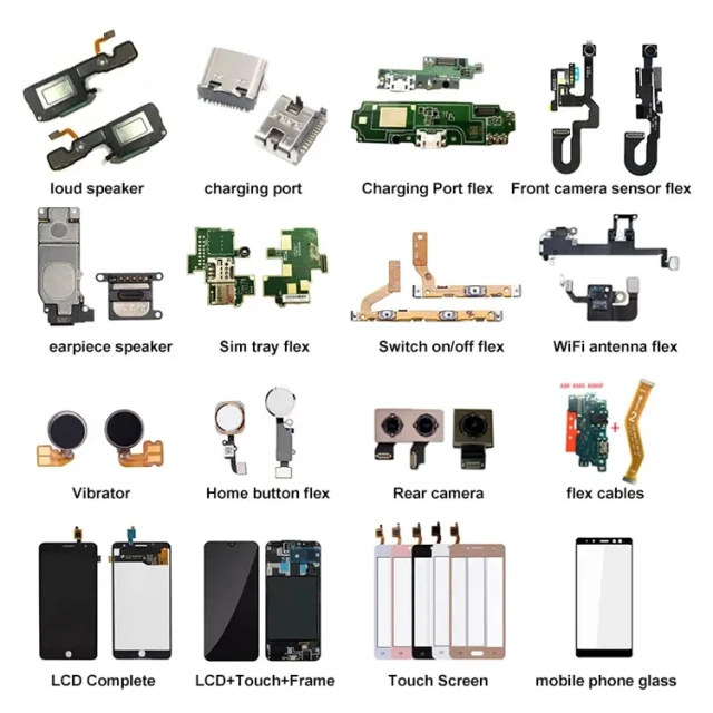 Mobile Phone Flex Cables For iphone 6 6S 7 8 plus wholesale Factory Mobile Phone Flex Cables For Iphone X XS 11 12