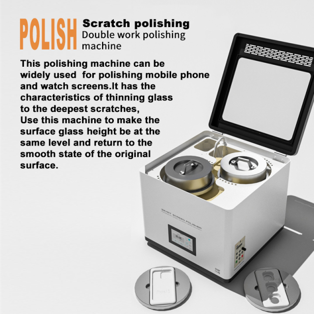Mobile Phone Repair Tools & Equipments mini phone polishing machine for Screen Scratch Polisher Machine for iPhone Screen