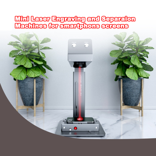 Mobile Phone Repair Tools & Equipments fiber phone laser machines for iphone back cover glass separation laser marking machines