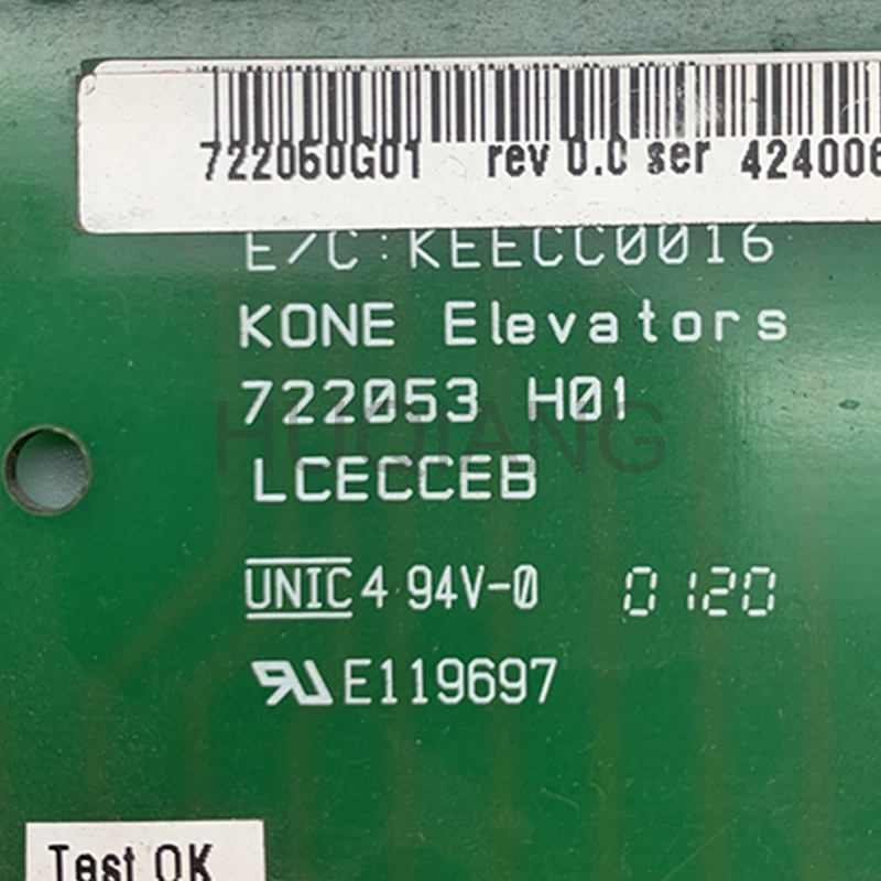 Elevator Parts Elevator Electronic Weighing Board PCB 722053H01 KM722050G01