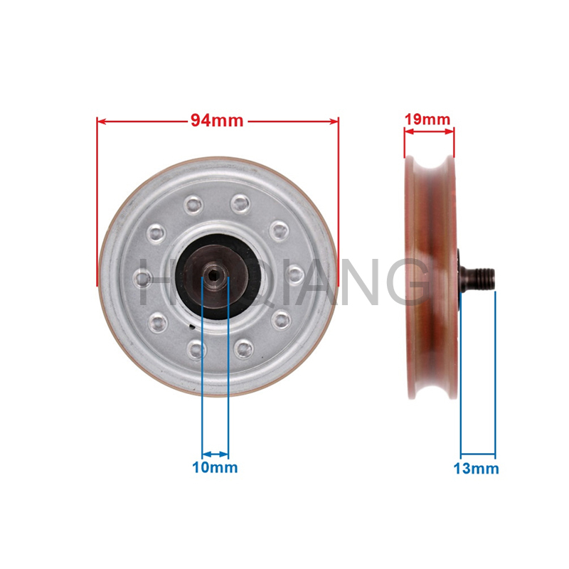 Elevator Parts Elevator Door Hanging Wheel 94*19*6203
