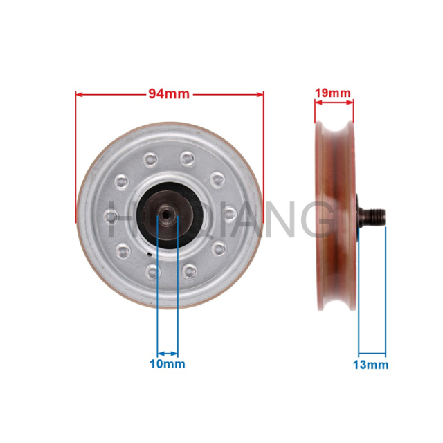 Elevator Parts Elevator Door Hanging Wheel 94*19*6203