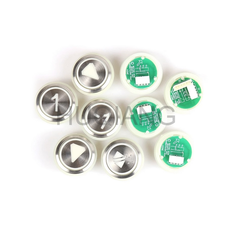 Elevator Parts Elevator Button Round Stainless Steel Button KDS50 KDS300 KDS220 KDS330
