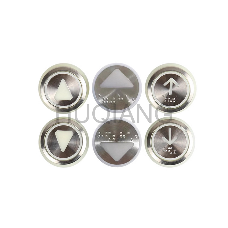 Elevator Parts Elevator Button Round Stainless Steel Button KDS50 KDS300 KDS220 KDS330