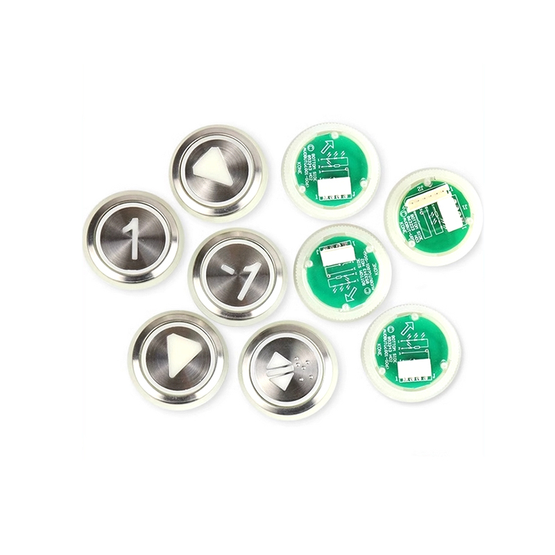 Elevator Parts Elevator Button Round Stainless Steel Button KDS50 KDS300 KDS220 KDS330
