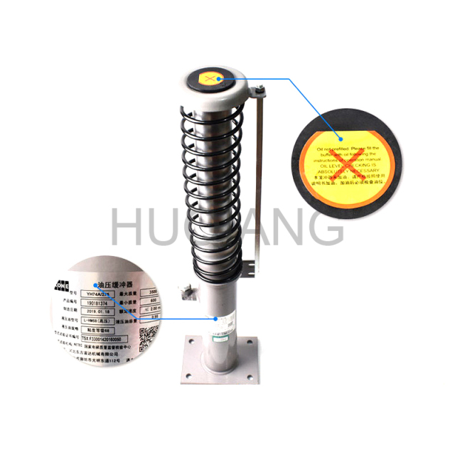 Elevator Parts Elevator Hydraulic Buffer YH72B175 YH73A210 YH74A275