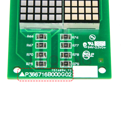 Mitsubishi Elevator COP LOP Display Board PCB P366716B000G02 G12 G52 G62 P366717B000G52