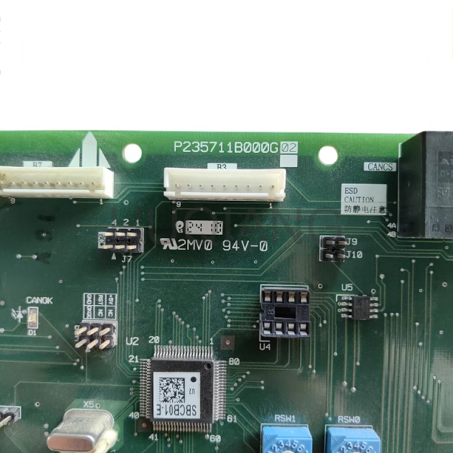 Mitsubishi Elevator Car Communication Board Command Board PCB P235741B000G02 G01 P235741G02