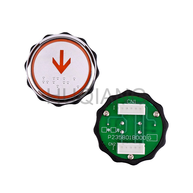 Mitsubishi Elevator Parts Elevator Round Button P235801B000G01 P366081C104