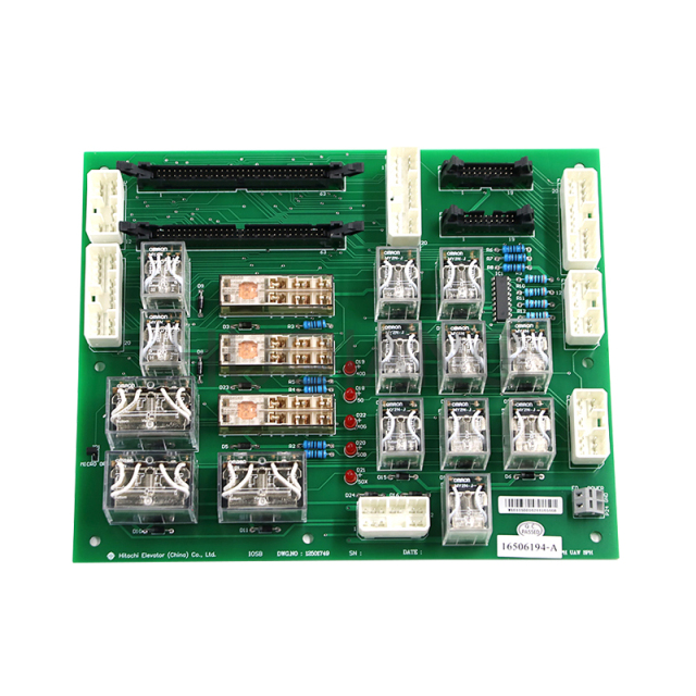 Hitachi Elevator Parts GVF Elevator Relay Board PCB IOSB DWG 12501749 16506194-A