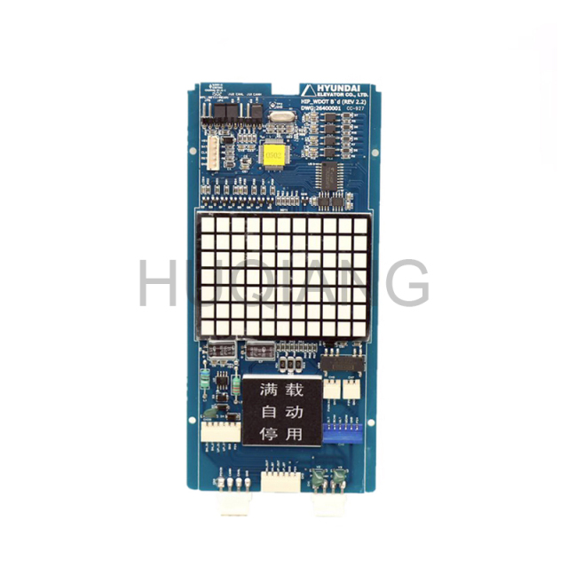 Hyundai Elevator Parts Elevator Car Display Board PCB STVF9 HIP-WDOT B.D Rev2.4 CC-1703513