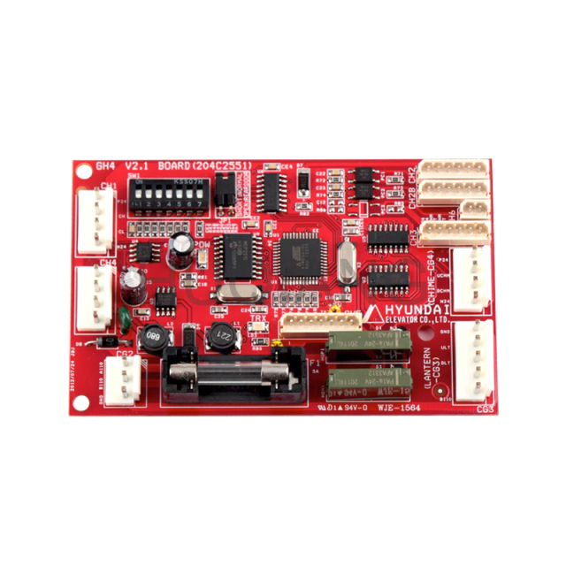Shanghai Hyundai Elevator Floor Station Board Elevator Signal Board GH4 204C2551