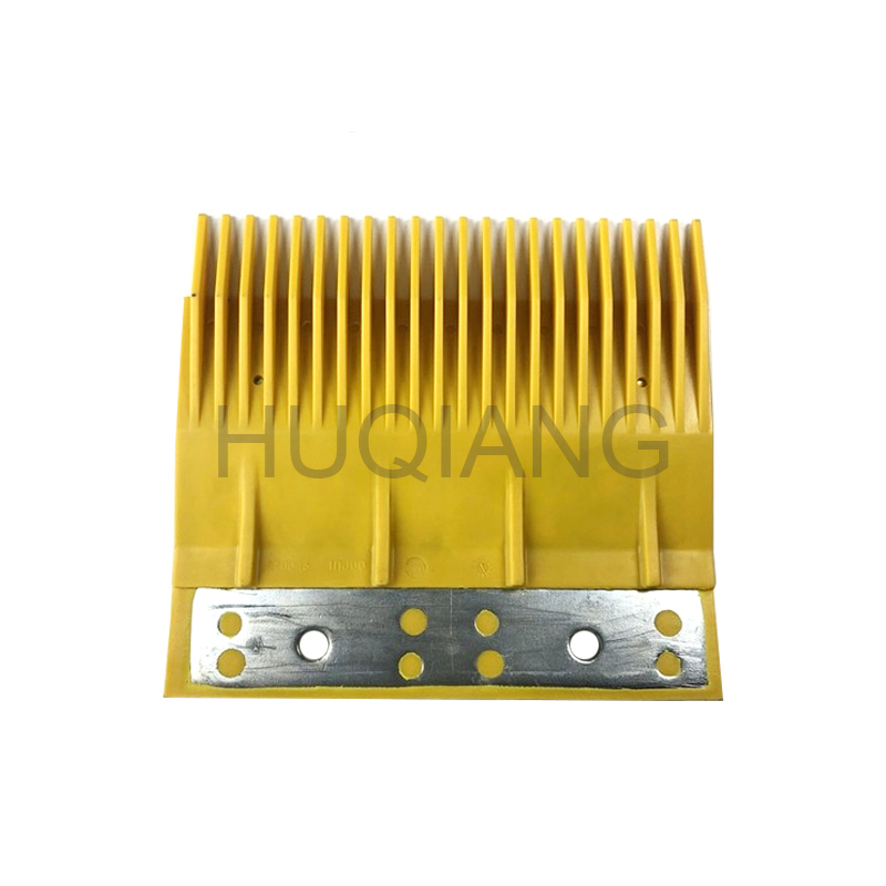 Escalator Parts Escalator Comb Plate Yellow KM3719604 KM3719605 KM3719606