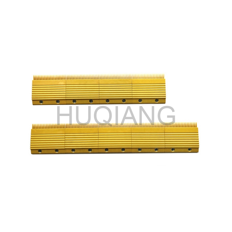 Escalator Parts Escalator Comb Plate Yellow KM3719604 KM3719605 KM3719606